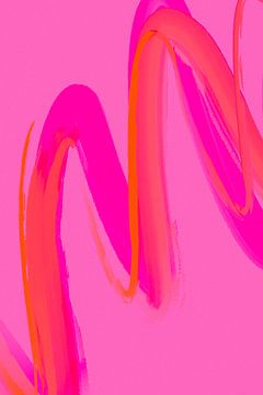 Pink Wave No 7 von Treechild