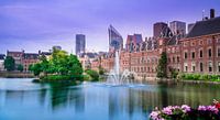 Den Haag - Hofvijver in de lente