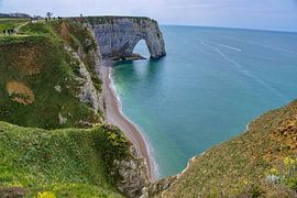 View on Falaise La Manneporte by Joran Quinten