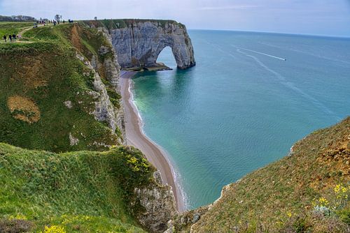 Uitzicht op Falaise La Manneporte