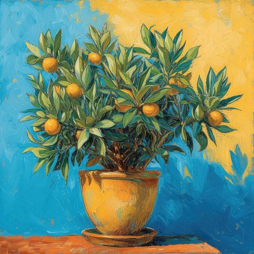 Citroenboom Citroen kunstwerk