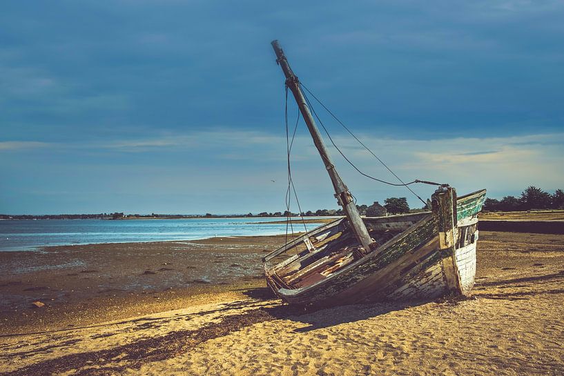 Verlassenes Boot von Truus Nijland