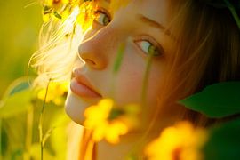 La beauté en fleur sur Poster Art Shop