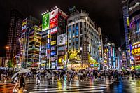 Japan - Rainy Tokyo by Night.