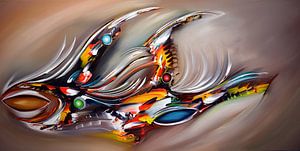 Abstract Energy van Gena Theheartofart