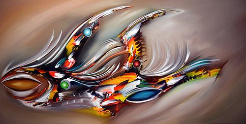 Abstract Energy by Gena Theheartofart
