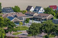 Sexbierum und Umgebung vom Turm der Sixtuskirche aus