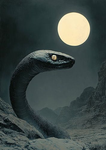 Door het gras van kennis: de slang als beschermer van wijsheid