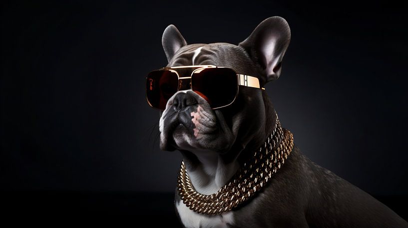De bulldog met stijl van Danny van Eldik - Perfect Pixel Design