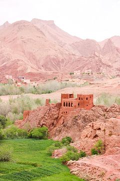 Roze Ruïnes: Dades Vallei, Marokko van The Book of Wandering