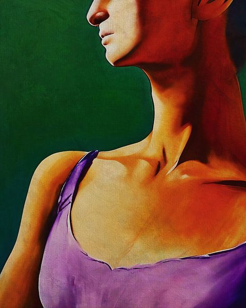 Ballet danser in close up van Jan Keteleer