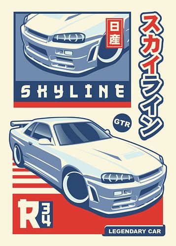 Nissan Skyline GTR R34