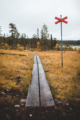 Swedish hiking trail