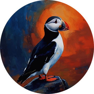 Papegaaiduiker Vogel