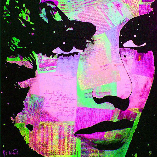 Elizabeth Taylor Pop par Kathleen Artist Fine Art