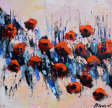Red poppies
