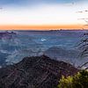 Grand Canyon net voordat de zon opkomt von Remco Bosshard