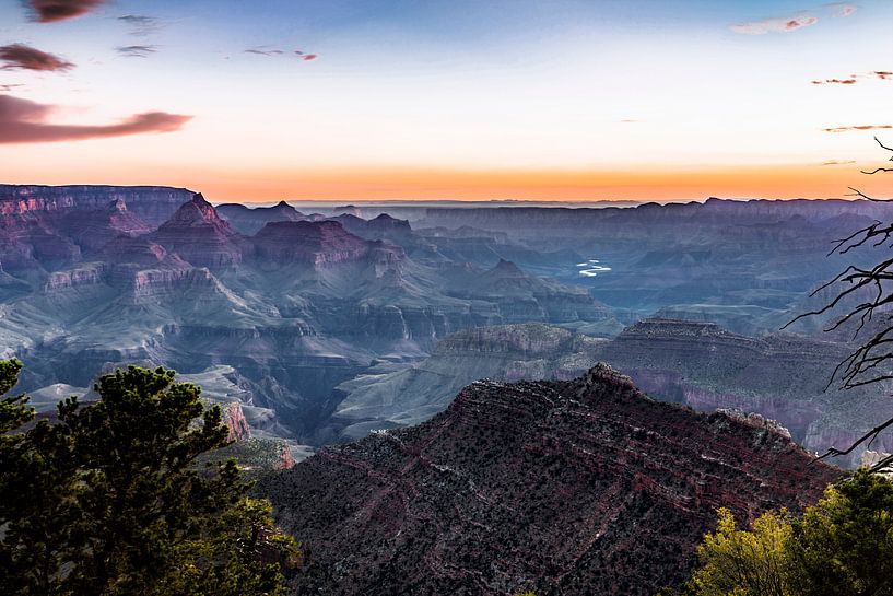 Grand Canyon juste avant le lever du soleil par Remco Bosshard