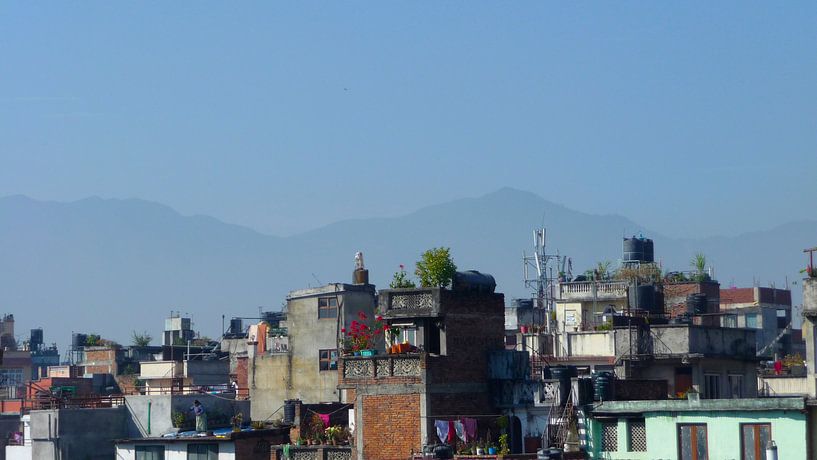 'Opgestapeld', Kathmandu- Nepal  van Martine Joanne