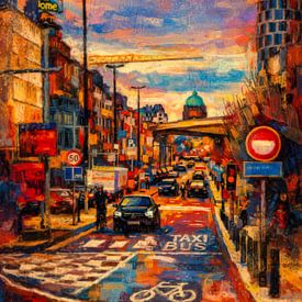 Bruxelles, une explosion de couleurs sur Geert Van Baelen