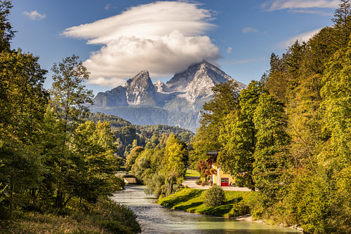Watzmann in de nazomer