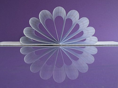 Creatief met papier.