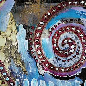 Unendliche Möglichkeiten, persönliche Entwicklung - Collage aus meinem Art Journal