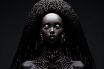 Fashion and Creativity: An African Odyssey in Hair Art by Karina Brouwer