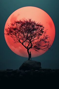 Roter Mond von haroulita