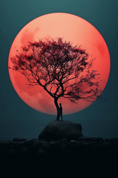 Red Moon by haroulita