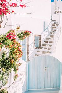 Pastellblaues Tor