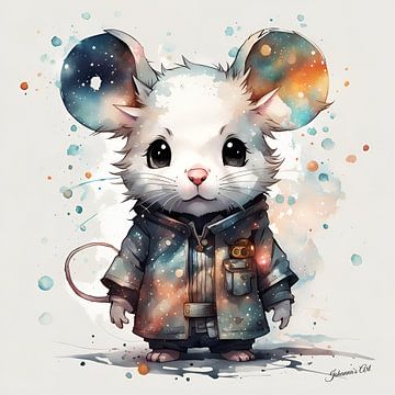 Chibi-Maus 7 von Johanna's Art