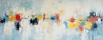 Mexico Abstract van Abstract Schilderij