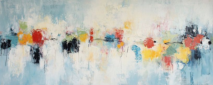 Mexico Abstract van Abstract Schilderij