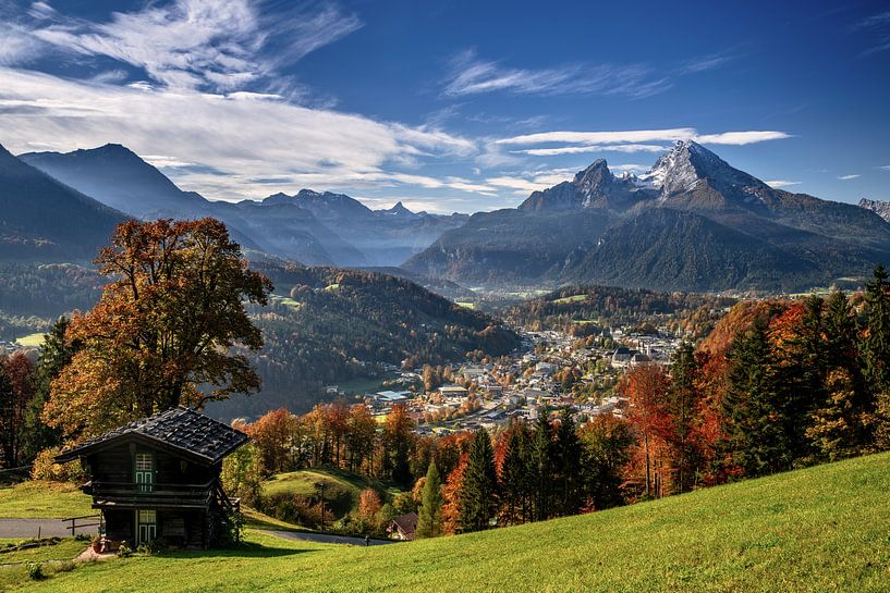 Herfst in Berchtesgadener Land van Achim Thomae