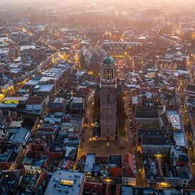 Zwolle centre from above by Thomas Bartelds