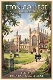 Eton College, Angleterre sur Ted Decker