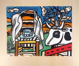 Fernand Léger, président et vache sur Atelier Liesjes