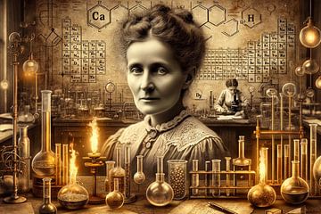 Marie Curie: Pionier van het radioactiviteitsonderzoek van artefacti