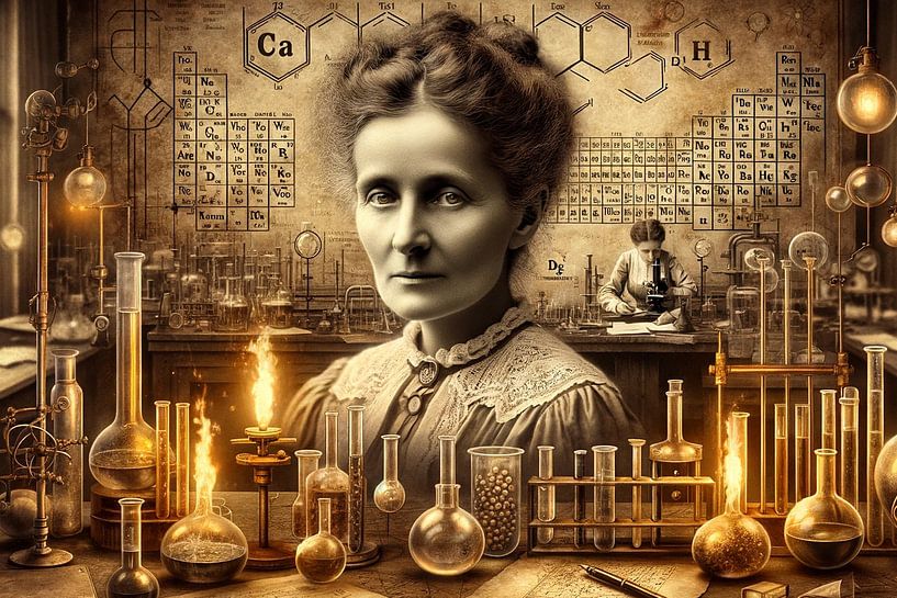 Marie Curie: Pioneer of radioactivity research by artefacti