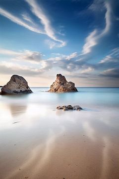 Long exposure sea i by haroulita