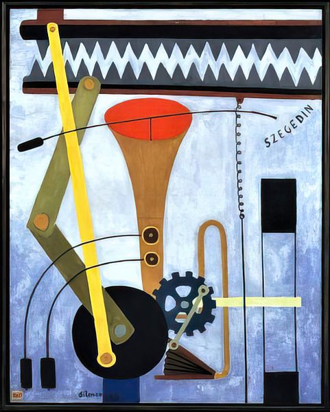 Stilte - Georges Ribemont-Dessaignes van Accessible Art