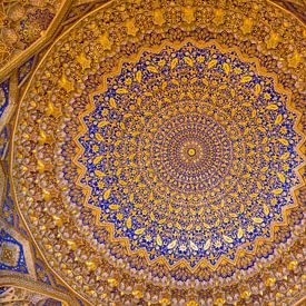 Golden Ceiling Tilya-Kori Madrasah (4:3) by MAB Photgraphy