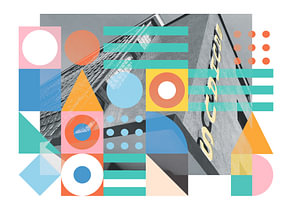 Geometrische Formen Bauhaus Schule Dessau