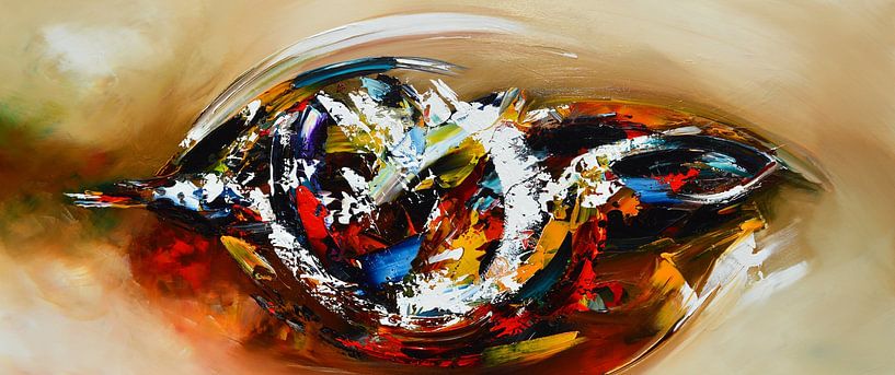 Abstract by Gena Theheartofart