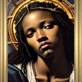 BLACK JESUS von The Art of Mark Fischer