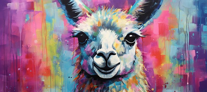 Lama von Wunderbare Kunst