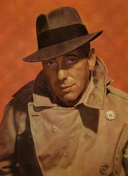 Humphrey Bogart Portrait von Bridgeman Images