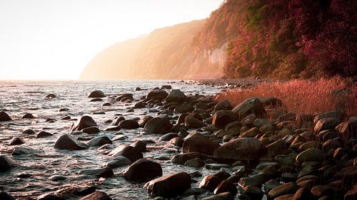Zonsopgang aan de krijtkust