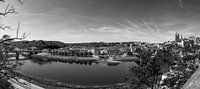 Meißen Stadt-Panorama Schwarzweiss von Frank Herrmann Miniaturansicht